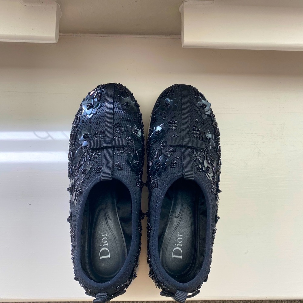 Dior Embellished low-top sneakers